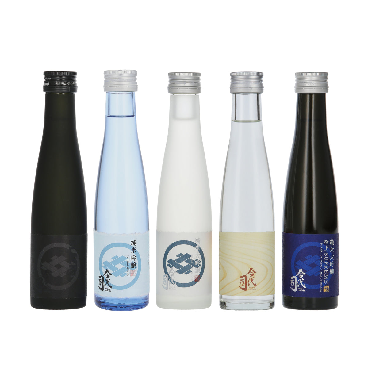 今代司 利き酒セット プレミアム：180ml×5本 – 今代司酒造 直営